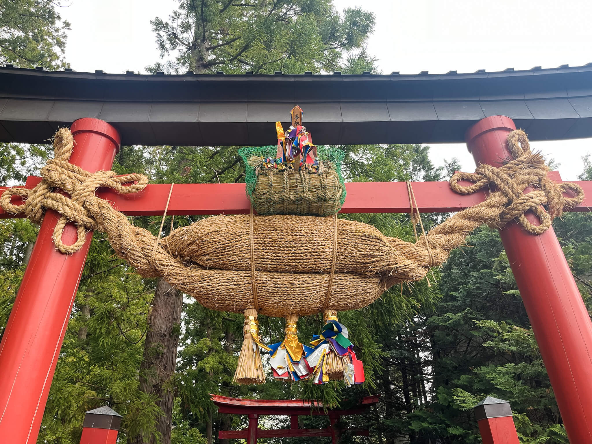 鬼神社の鳥居