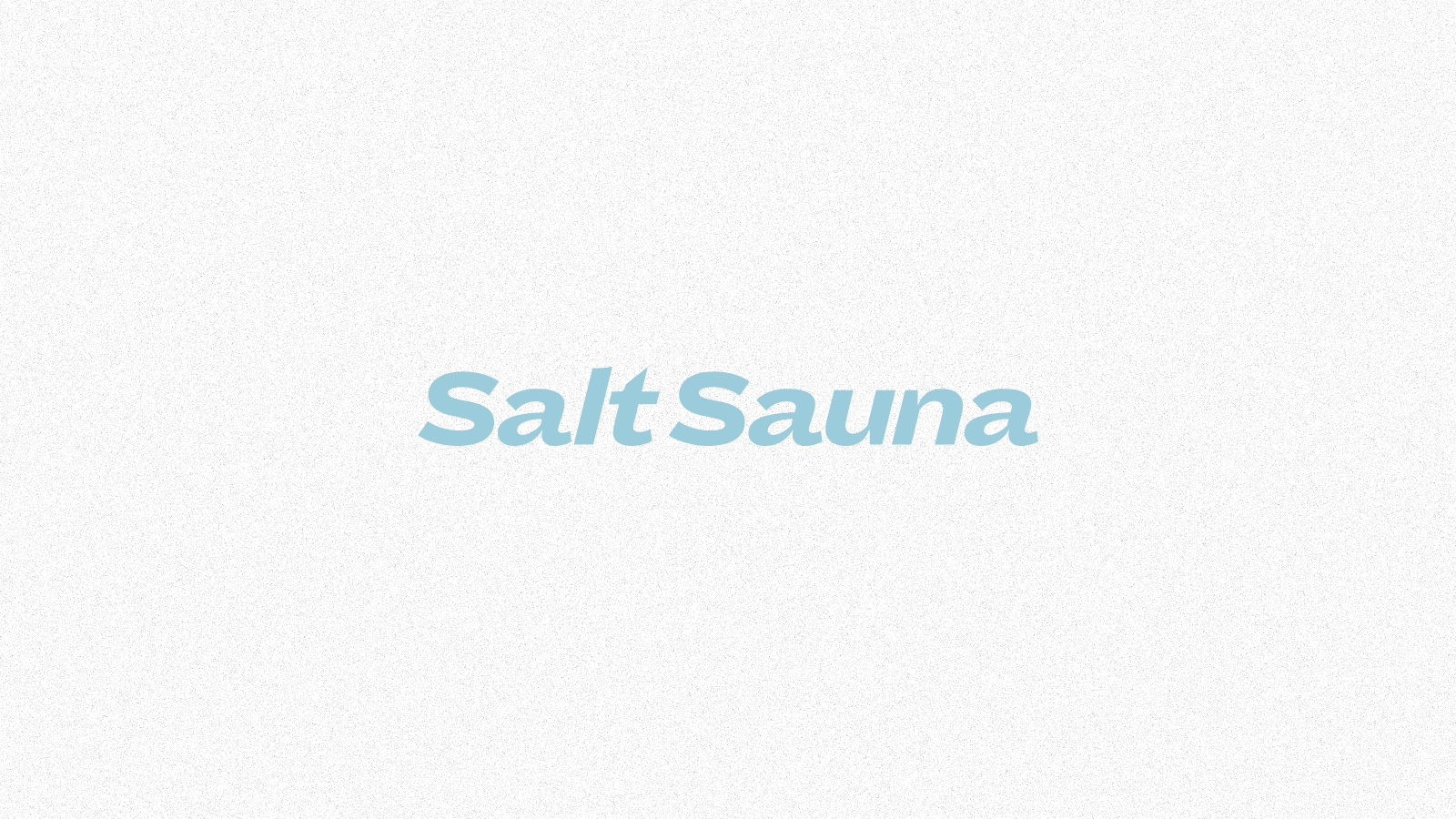 塩サウナが好き