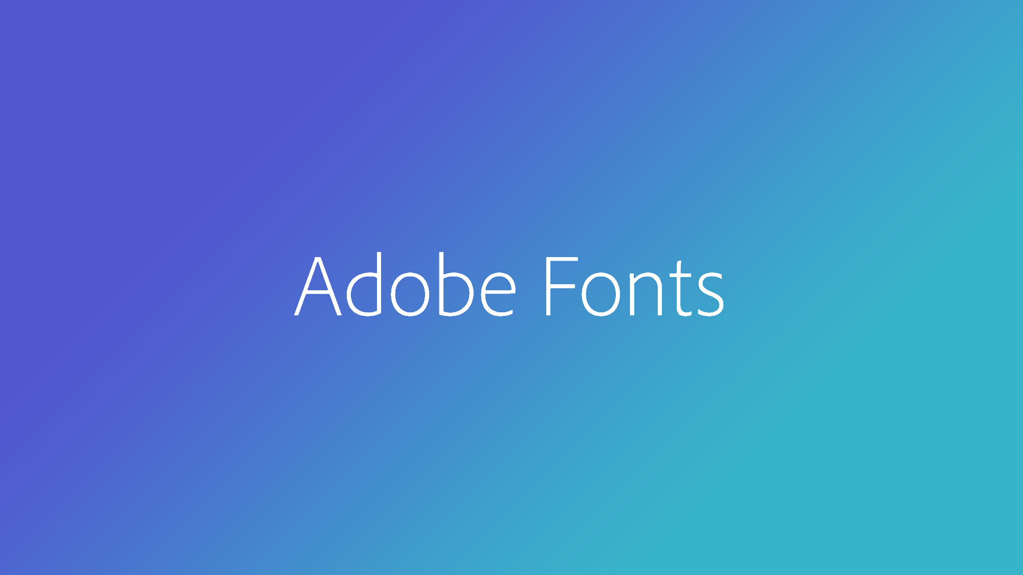 Adobe Fontsで使えるお気に入りの書体・これから使ってみたい書体