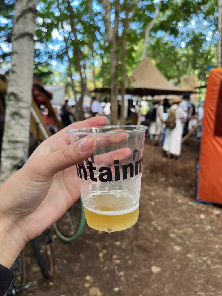 マウンテンマンで飲んだビール