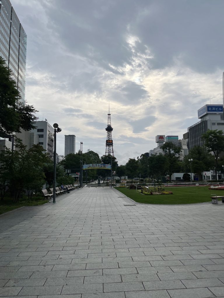 朝の大通公園