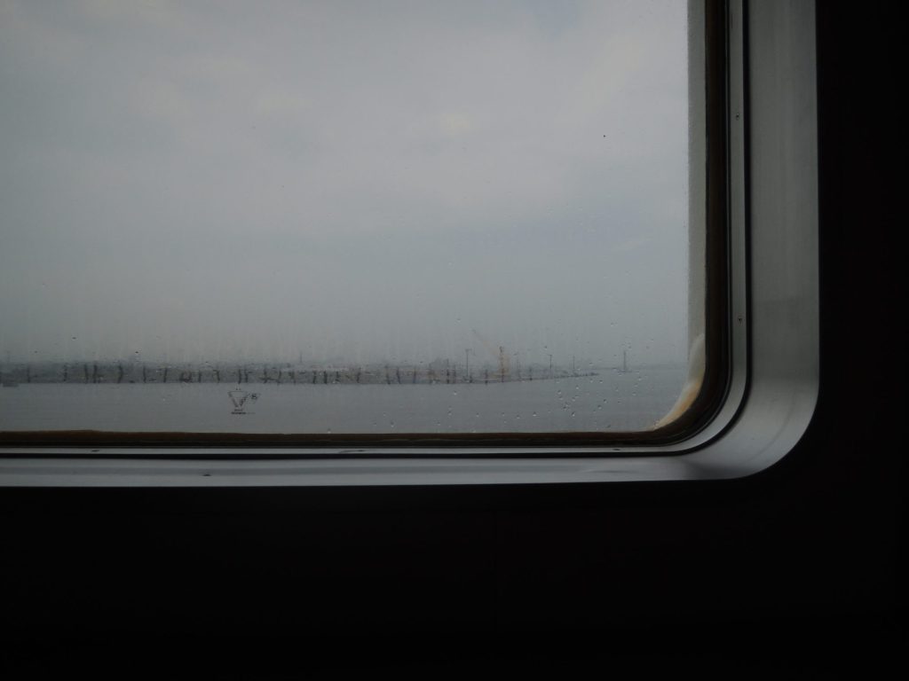 函館旅行 行きのフェリー内