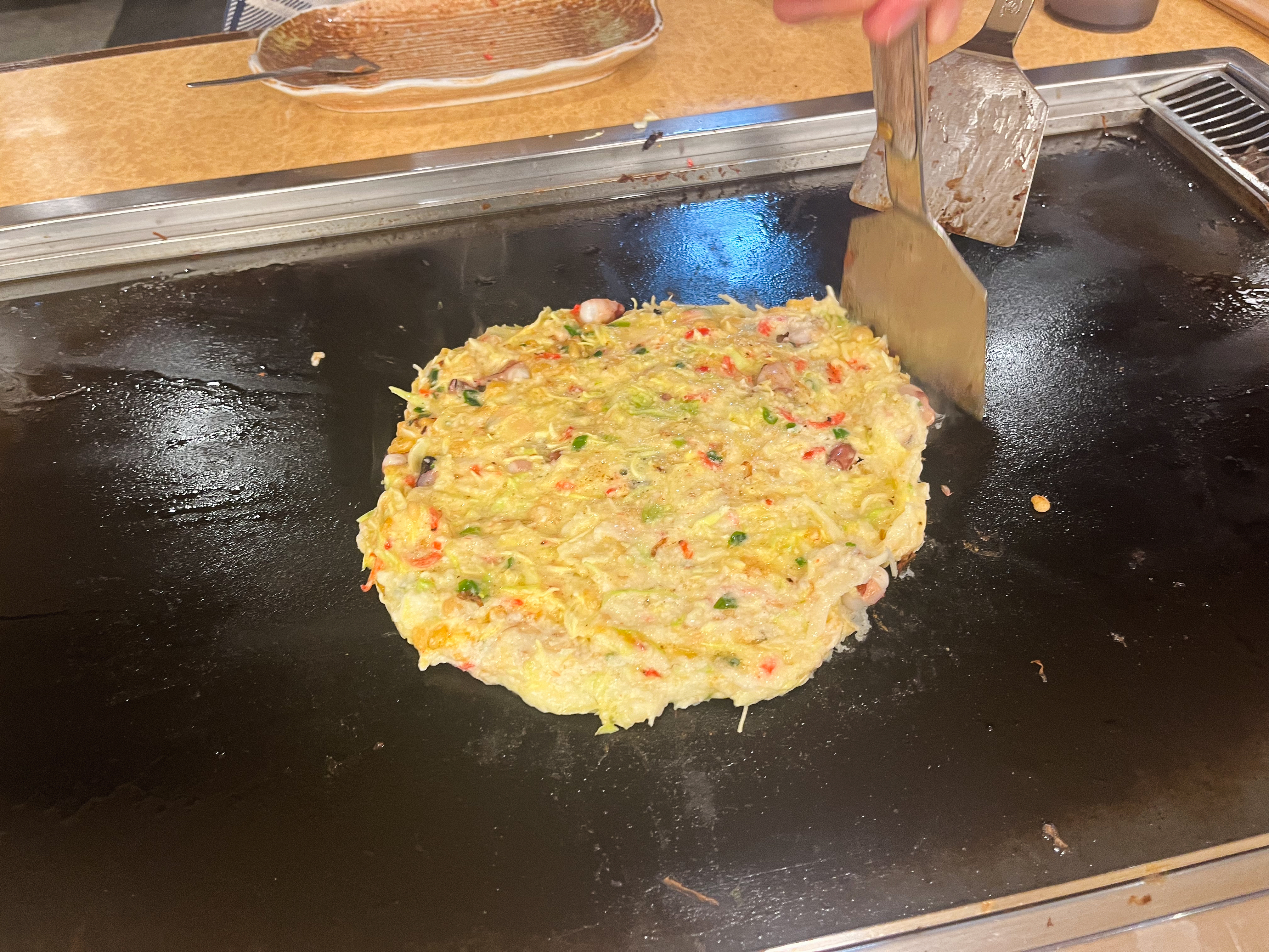 浅草で食べたもんじゃ